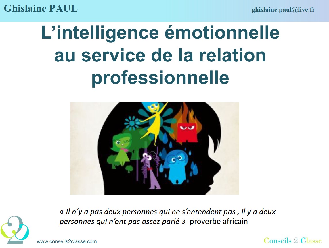 You are currently viewing L’Intelligence Emotionnelle au service de la relation professionnelle