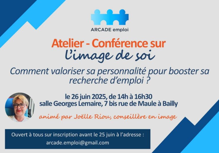 Lire la suite à propos de l’article Atelier conférence – Image de soi