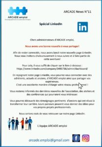 Lire la suite à propos de l’article Newsletter N°11