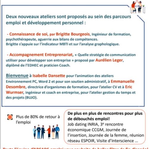 Newsletter Décembre 2023